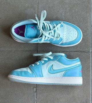 Zapatillas Jordan Azul y Morado