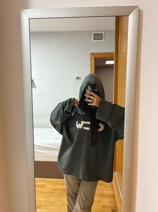 Sudadera Cold Culture Gris Verdoso