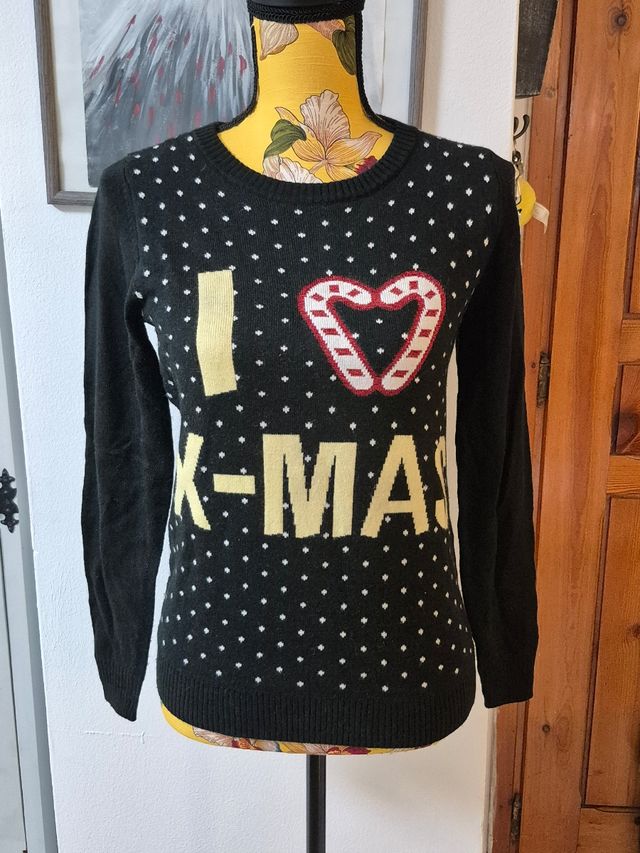 Maglione Esmara I Love X-Mas