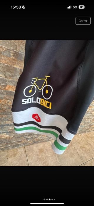 Culote Aero Ciclismo Talla M