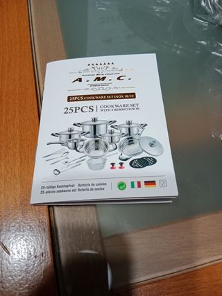 Set Pentole AMC 25 Pezzi