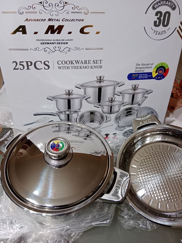 Set Pentole AMC 25 Pezzi