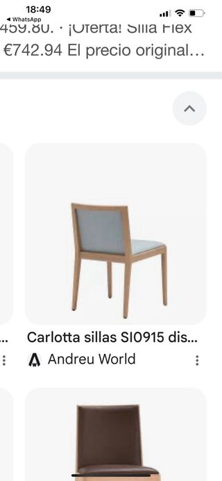 6 Sillas Andreu World Verdes