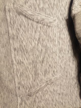 Sudadera Hollister Gris con Logo