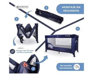 Cuna de Viaje, parquecito de viaje con funda