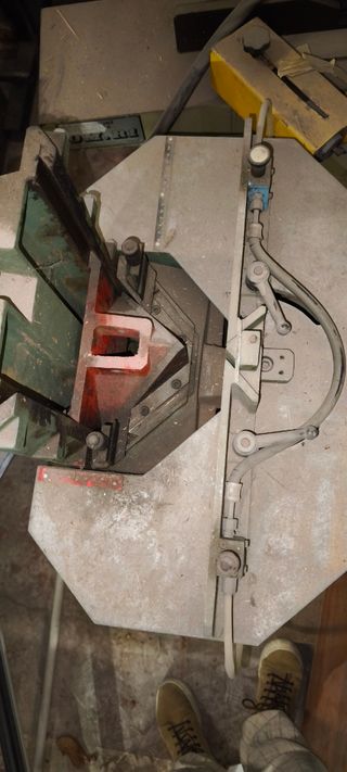 OFERTA!! Cortadora Guillotina Inglete Metal/Mader