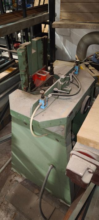 OFERTA!! Cortadora Guillotina Inglete Metal/Mader