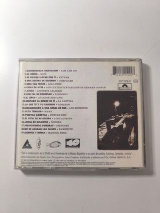 CD Ese Chico Triste y Solitario Antonio Vega
