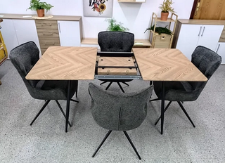 Mesa extensible y 4 Sillas - Envio gratis