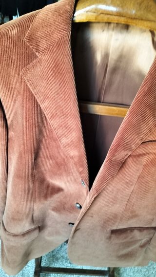 Giacca vintage in velluto a coste taglia 50