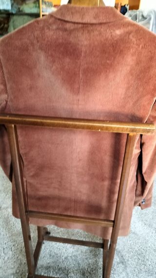 Giacca vintage in velluto a coste taglia 50