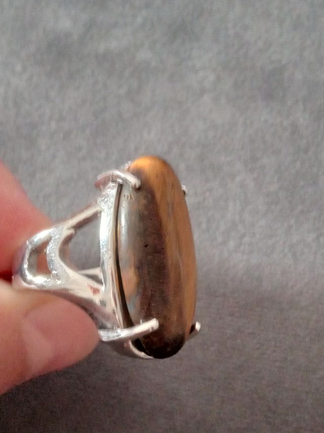 Anillo Piedra Ojo de Tigre