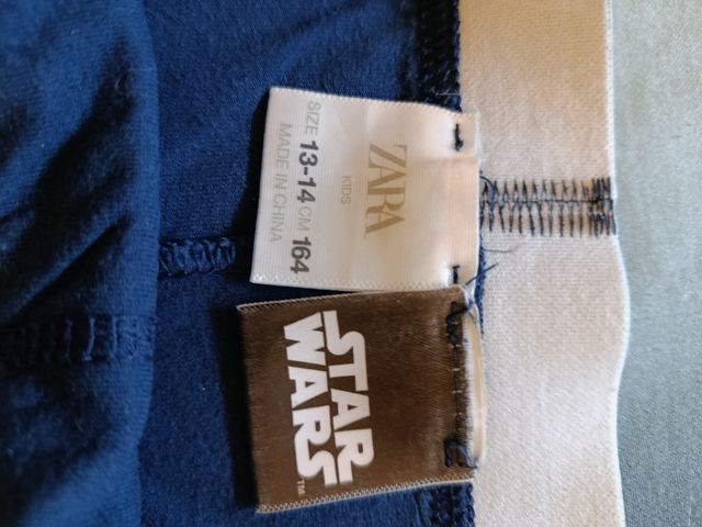 Calzoncillos Zara Kids Star Wars Azul Zara T. 13-