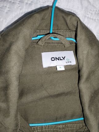 Sobrecamisa Only verde militar talla L