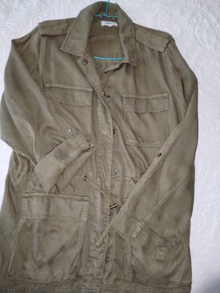 Sobrecamisa Only verde militar talla L