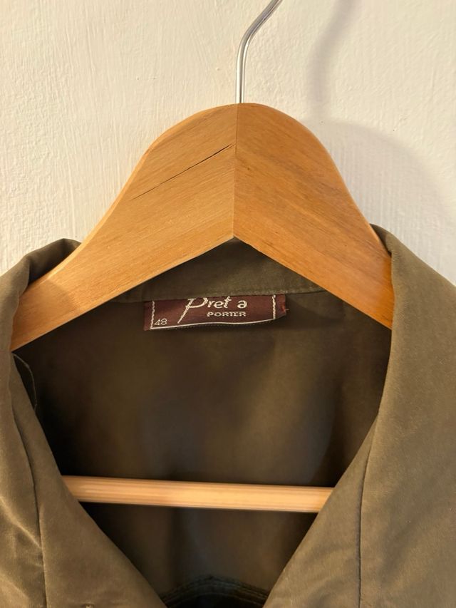 Sobrecamisa verde caqui talla L