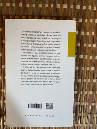 LLIBRE DE LES BÈSTIES