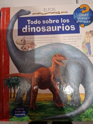 Libro infantil Todo sobre los dinosaurios