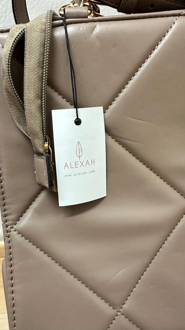 Bolso de mano o colgar marrón