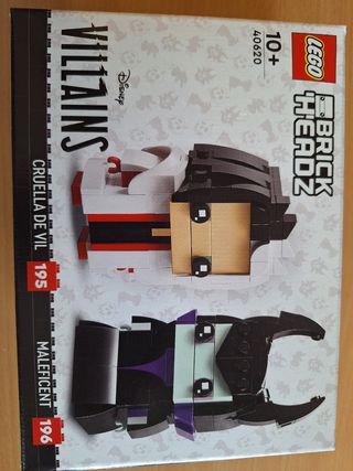 LEGO BrickHeadz Disney Villanos Cruella y Maléfica