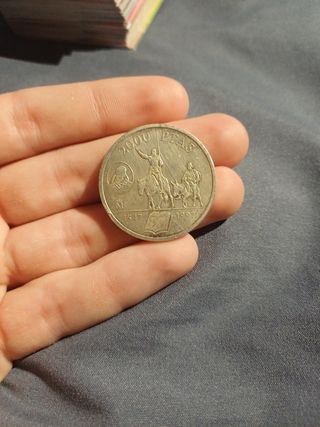 Moneda 2000 Pesetas Plata