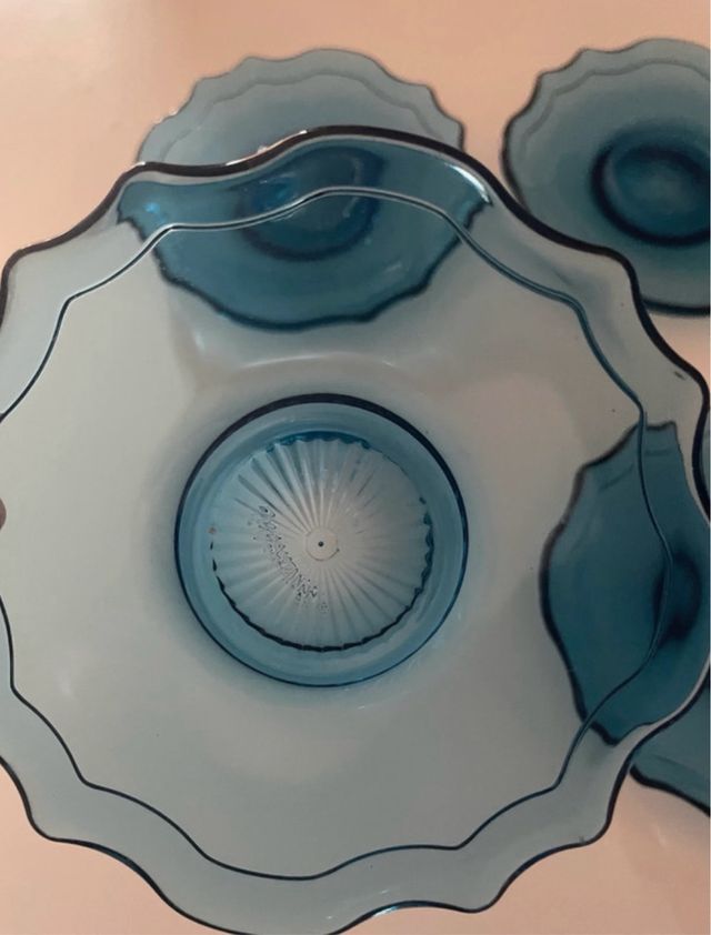 Set 6 Piattini Caffè Guzzini Blu