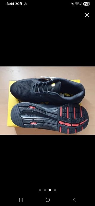 Zapatos de seguridad Paredes negras