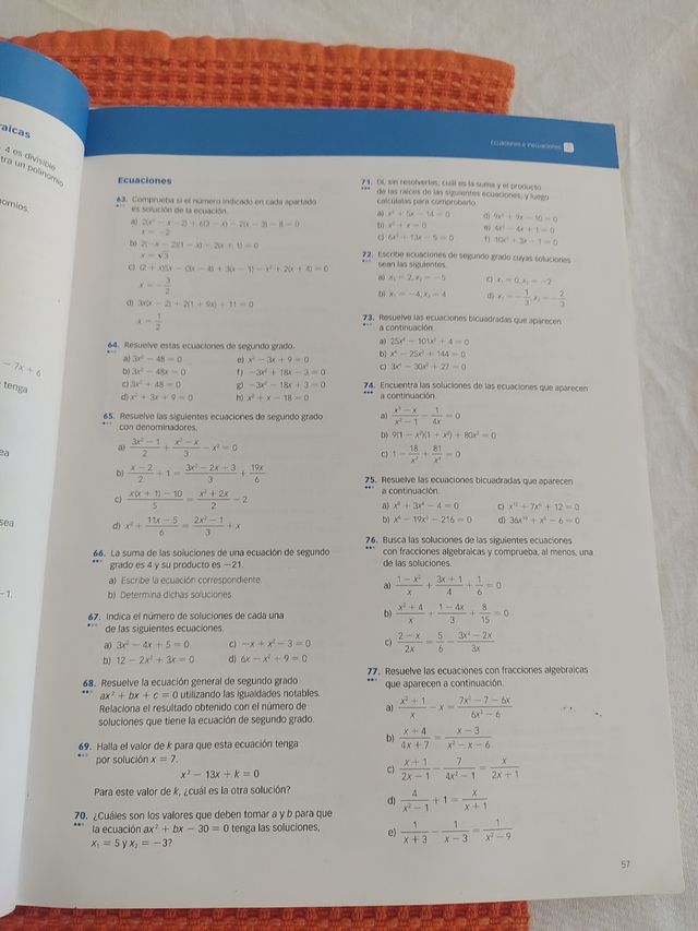 Matemáticas I Serie Resuelve 1 Bachillerato