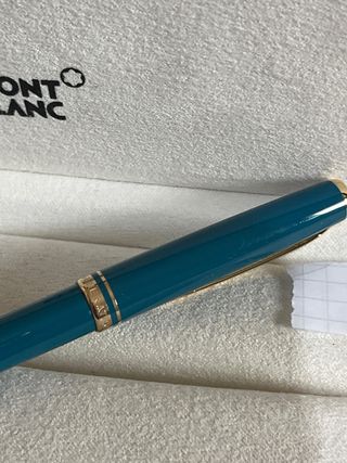 Penna Montblanc Blu Petrolio