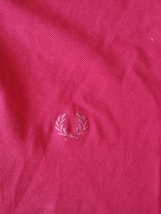 Polo Fred Perry Rojo Talla XL