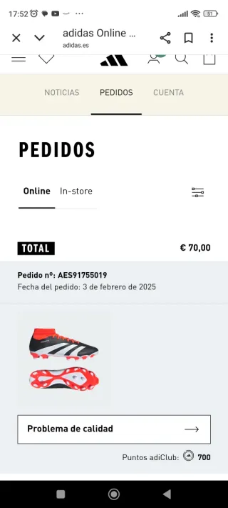 Botas de fútbol Adidas Predator 24 League Sock