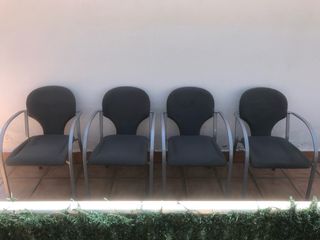 4 Sillas de oficina