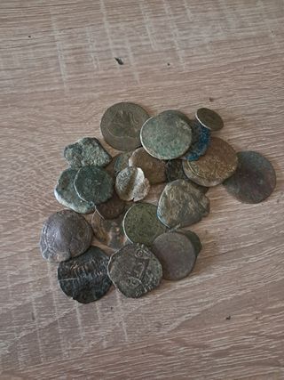 Lote de monedas antiguas
