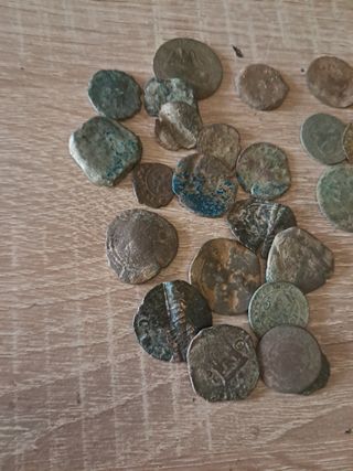 Lote de monedas antiguas