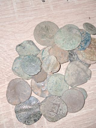 Lote de monedas antiguas
