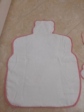 Fasciatoio portatile con bavetta orsetto