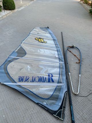 Vela Windsurf Radical Surf + Accesorios