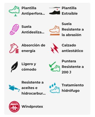 Zapatos de seguridad Exena Marrones