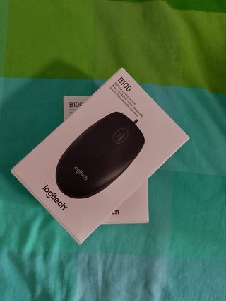 Ratón Logitech B100 Negro