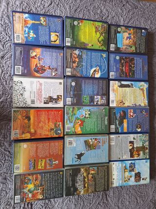 Lote 17 películas VHS Disney
