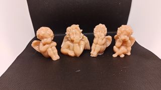 Figuras de ángeles de resina