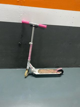 Patinete Oxelo Decathlon niña rueda con luz