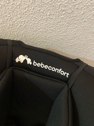 Silla coche bebé Bebeconfort negra