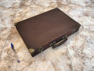 Maletín Vintage Marrón