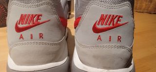 Nike Air Max Gris/Rojo Talla 46