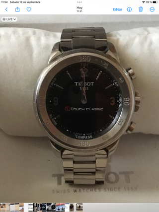 Tissot T-Touch Classic Reloj