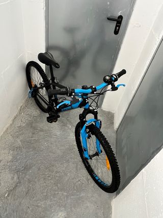 Bicicleta infantil 24 azul