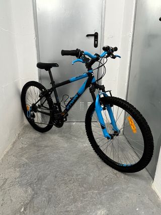 Bicicleta infantil 24 azul