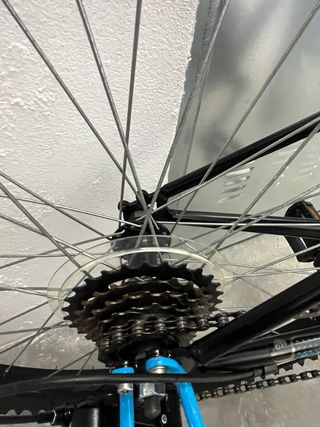 Bicicleta infantil 24 azul