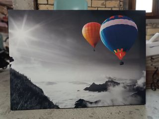 Cuadro Decorativo Globos Aerostáticos